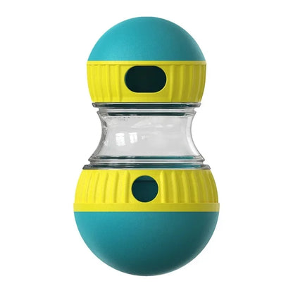 Dog Puzzle Toy Elliptical Track Rolling Increase Intelligence Ball
