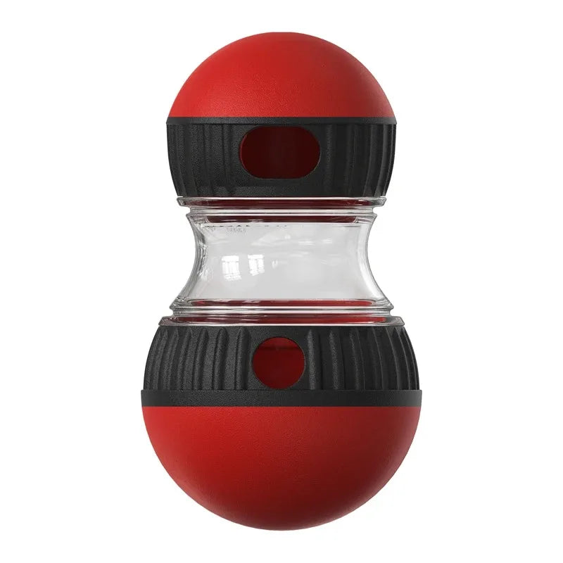Dog Puzzle Toy Elliptical Track Rolling Increase Intelligence Ball