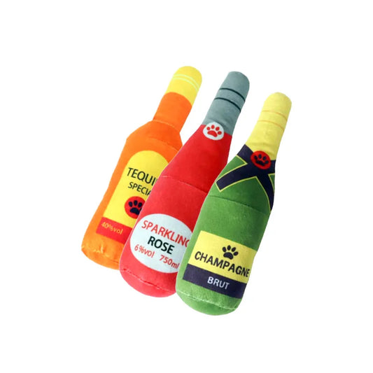 Funny Plush Dog Toys Beer