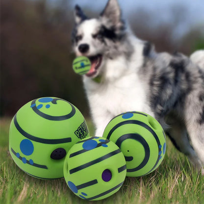 Dog Toy Wobble Wag Giggle Ball Getting Dog Attention